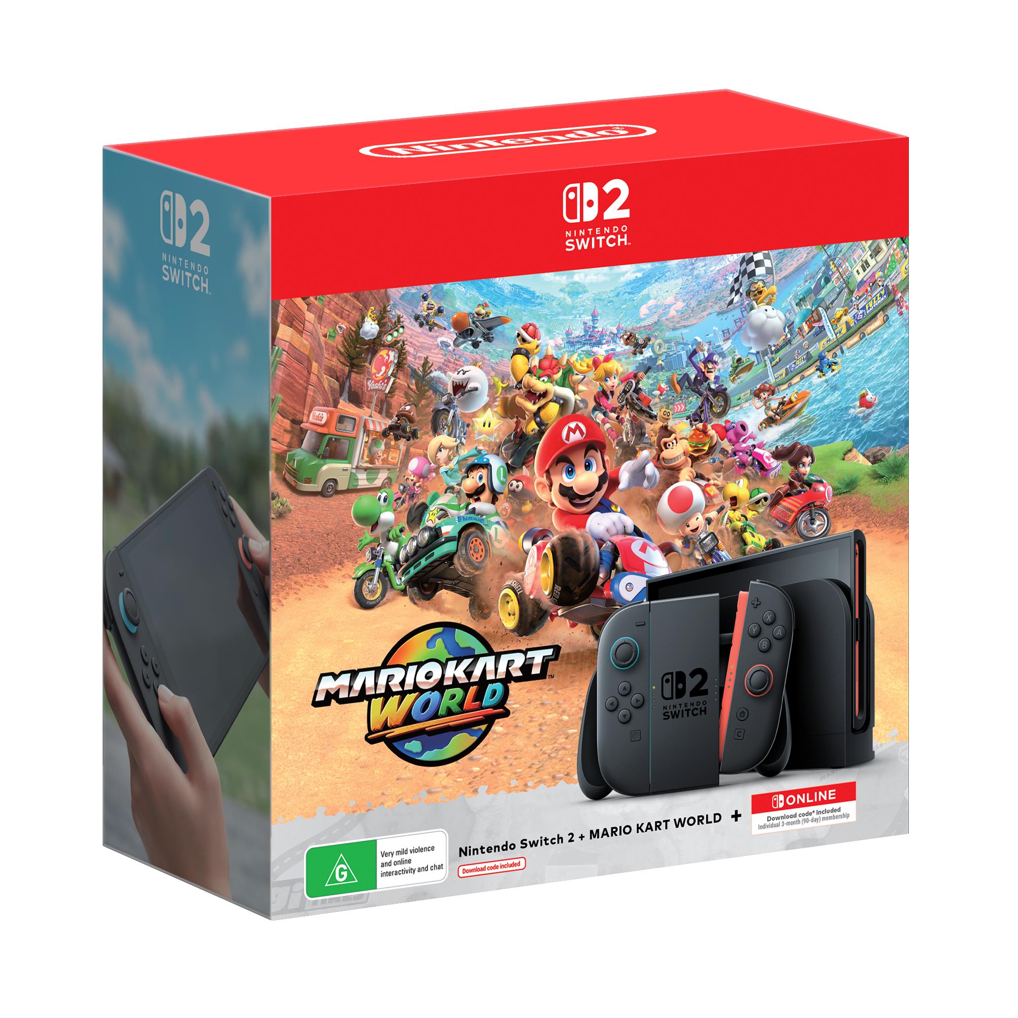 Nintendo Switch 2 + Mario Kart World Bundle